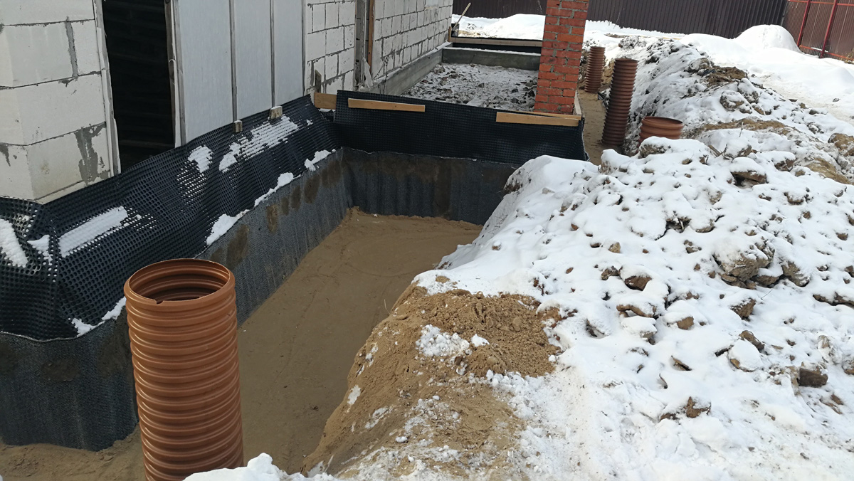 пристенный дренаж