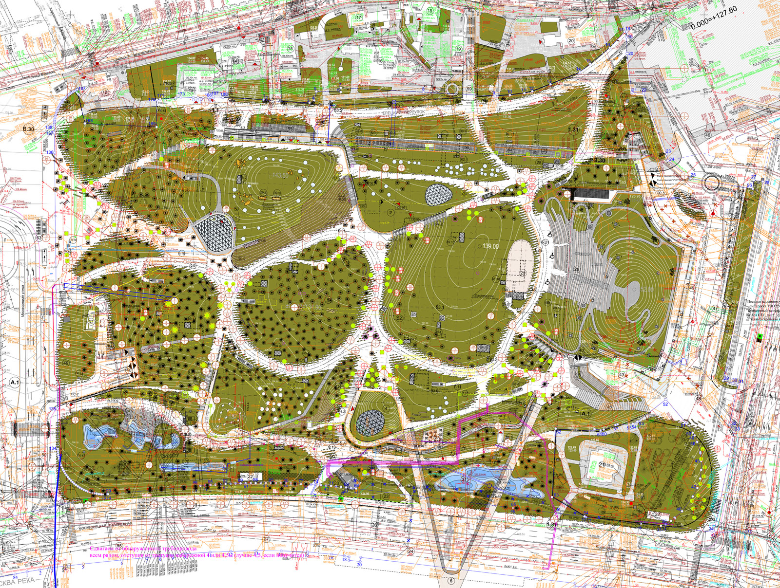 план - зарядья