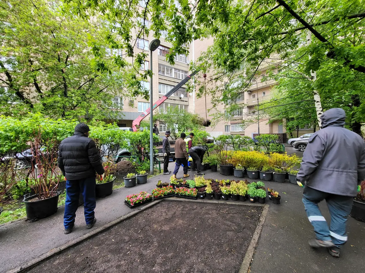 Реализация благоустройства GreenMich — кадр 1